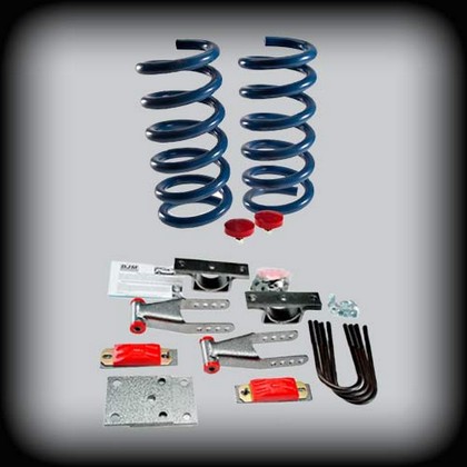 DJM Spring-Shackle 2/4 Drop Kit 02-05 Dodge Ram 1500 2wd